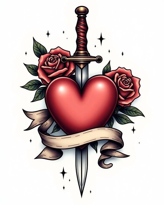 love passion betrayal symbol