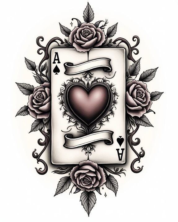 love roses heart symbols