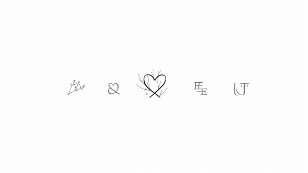 magical fine line family tattoos