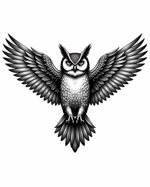 majestic wings symbolize freedom