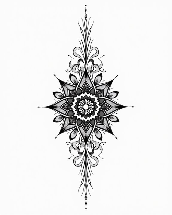 mandala text integration tips