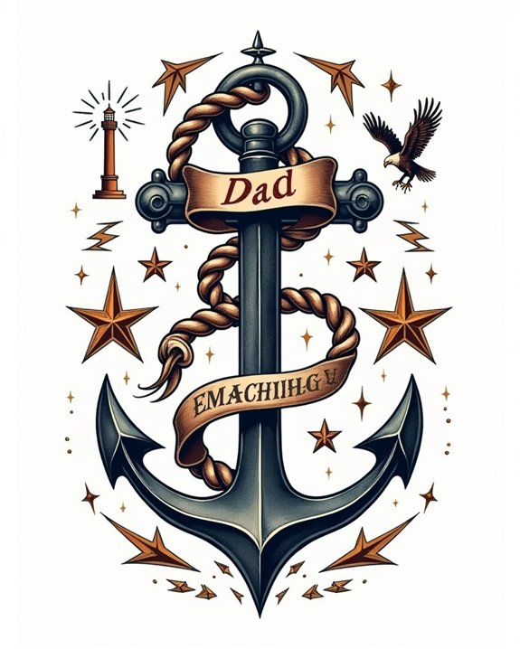 maritime fatherly guidance symbols