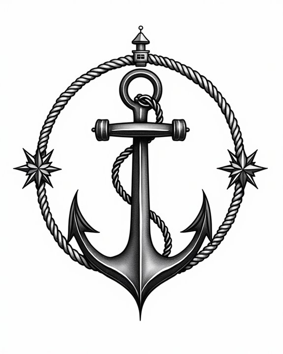 maritime inspired minimalist rope