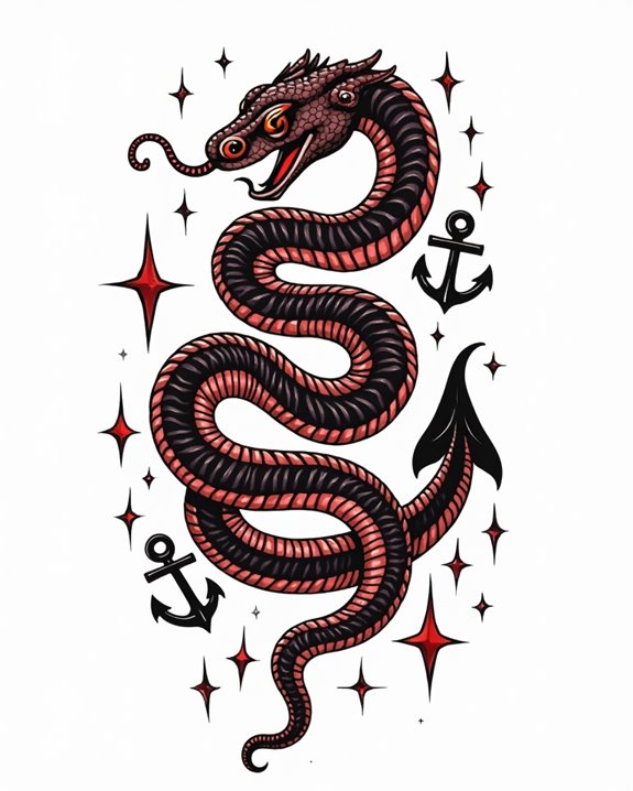 maritime serpent ship symbolism
