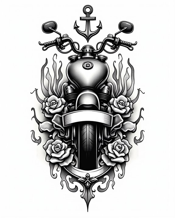 maritime tattoo ride symbol