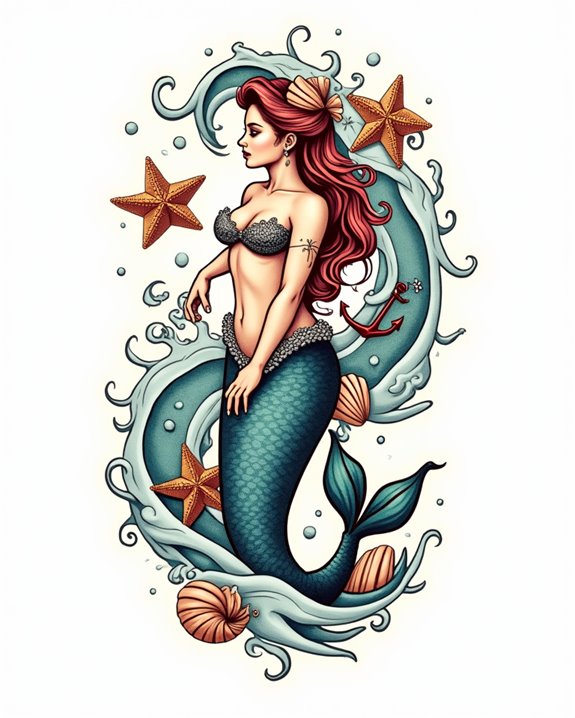 mermaid strength and charm