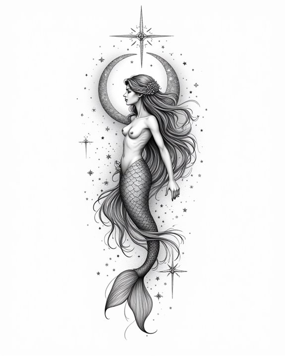 mermaid universe ocean connection