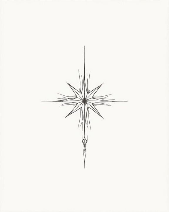 minimal cosmic guiding symbol