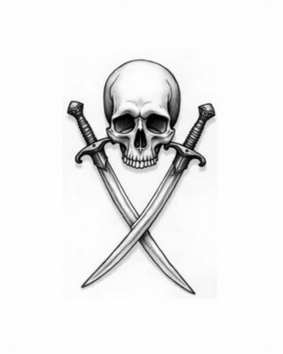 minimal minimalist skull