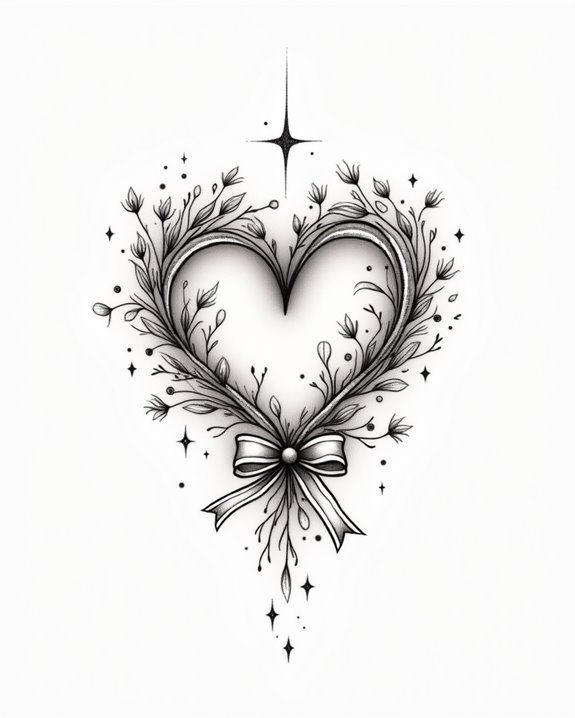 minimalist cupid with bow