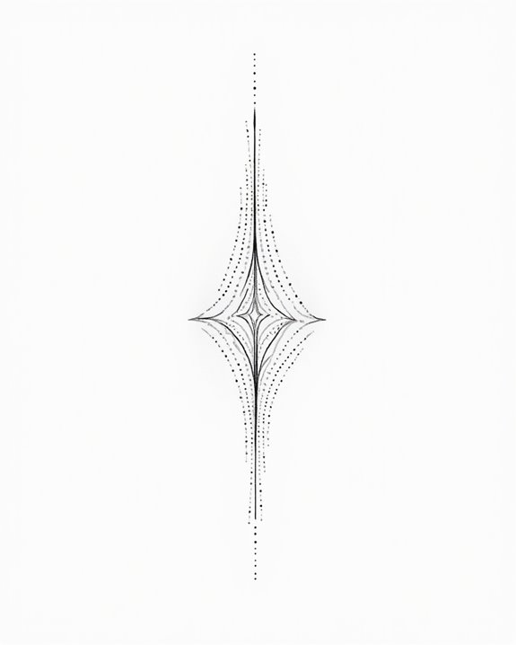 minimalist dot tattoo art
