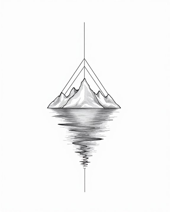 minimalist nature symbolism connection