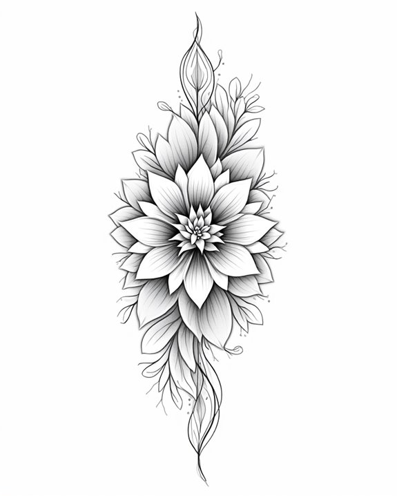 minimalist personalized line art