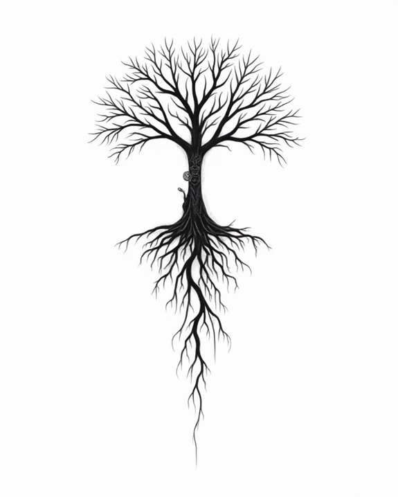 minimalist resilient growth symbol