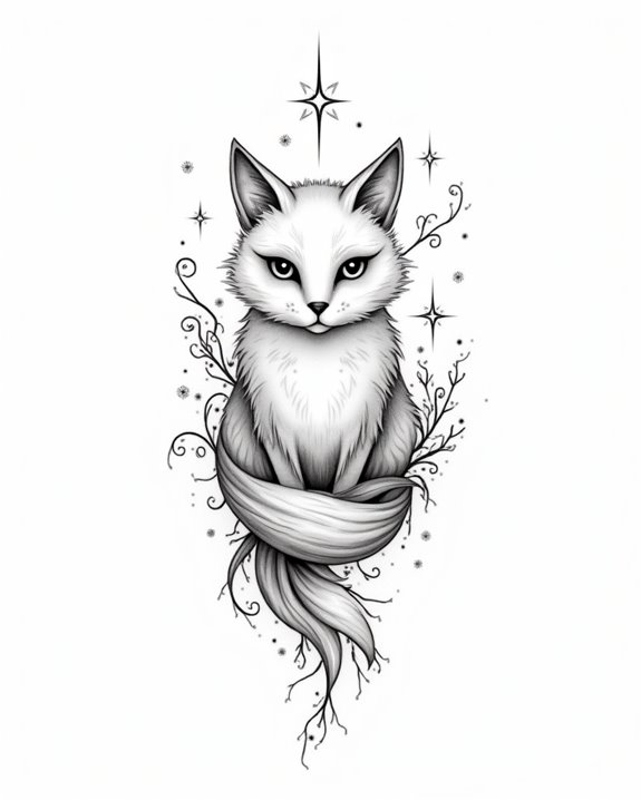 minimalistic pet portrait art