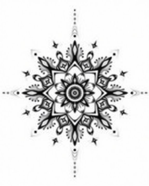 minimalistic spiritual symbolism