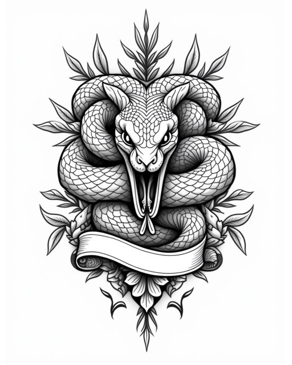 mischievous vintage snake charm