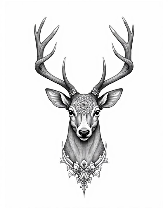 modern geometric animal art