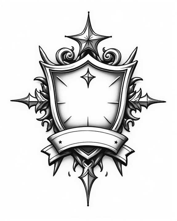 modern heroic sleek emblem