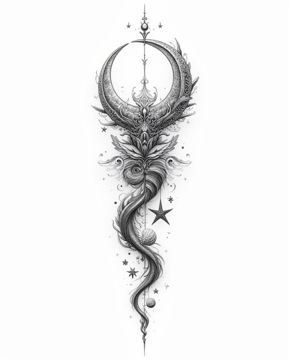 moon ocean mystique serenity