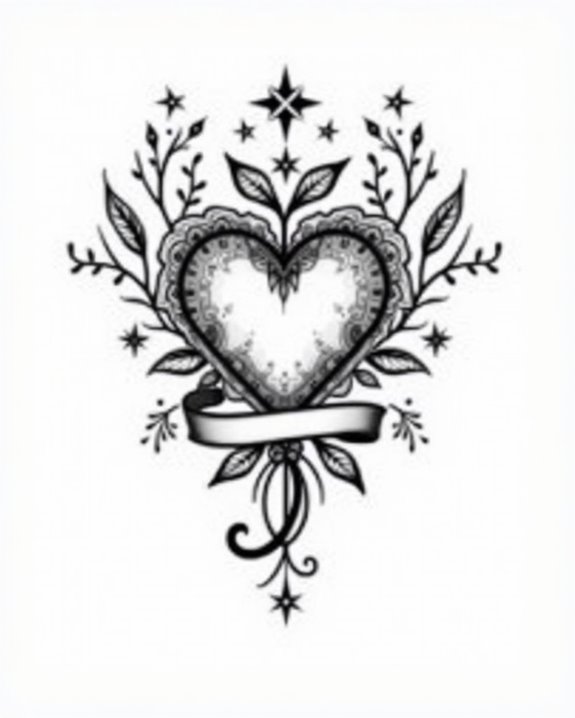 mother child heart bond
