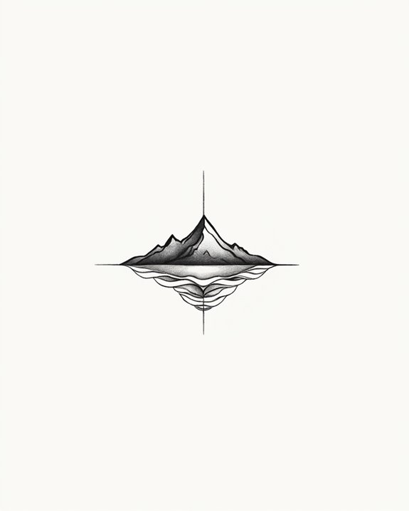 mountain and wave harmony