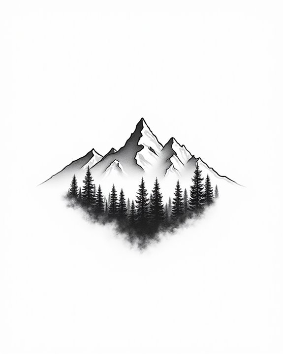 mountain resilience forest peace