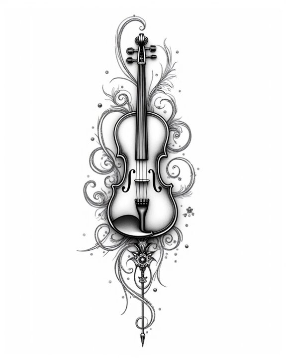 music inspired tattoo designs