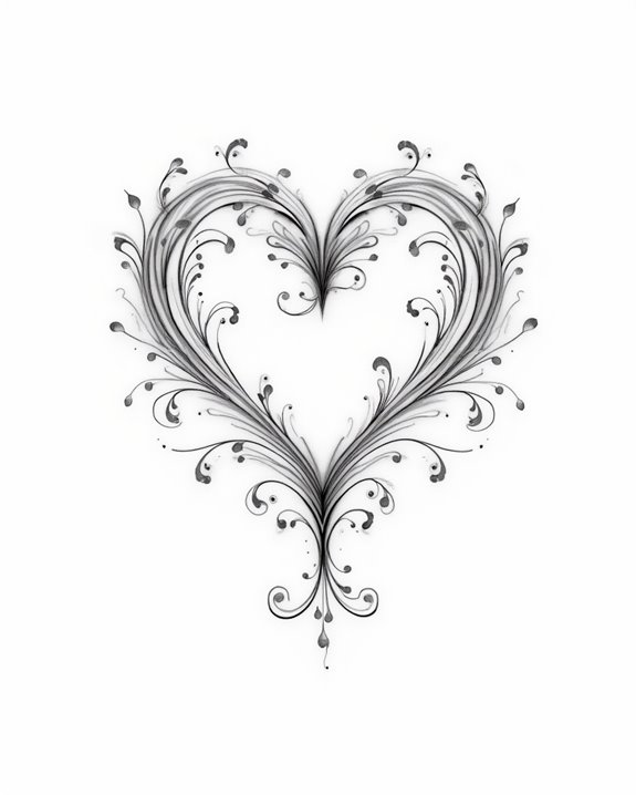 musical love tattoo designs