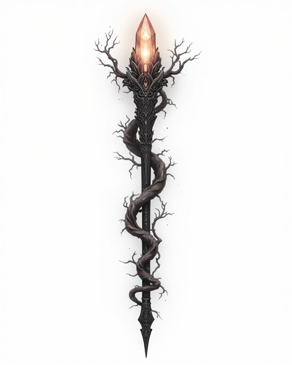 mystical dark magic symbol