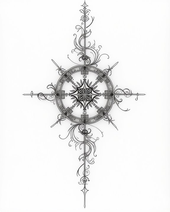 mystical elegance in ink