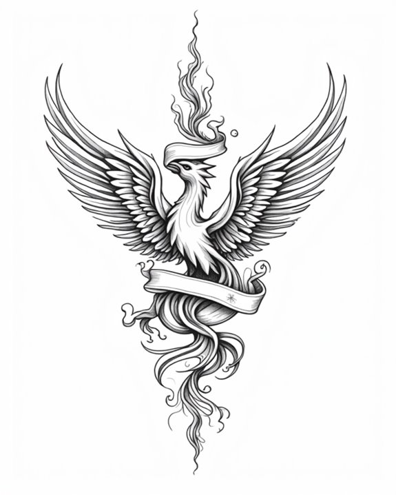 mythic creature symbolism enhances banners