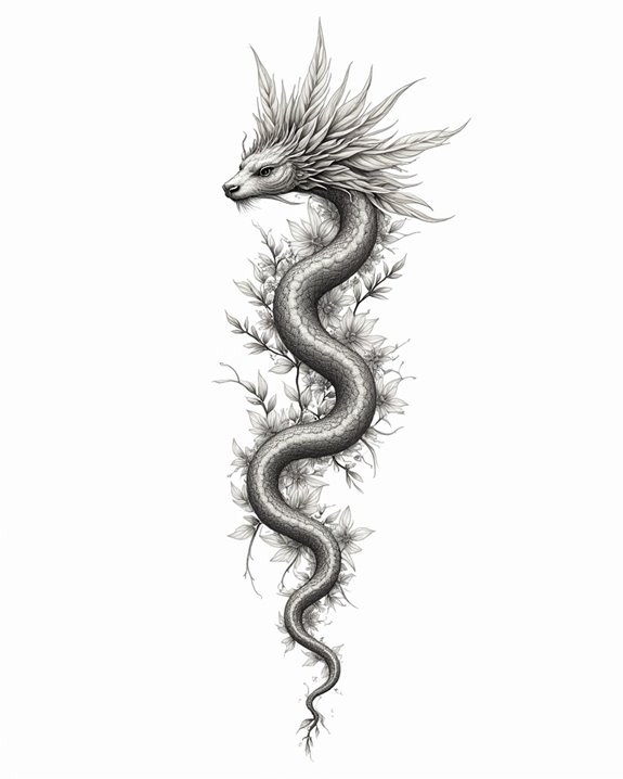 mythic nature spirit tattoos