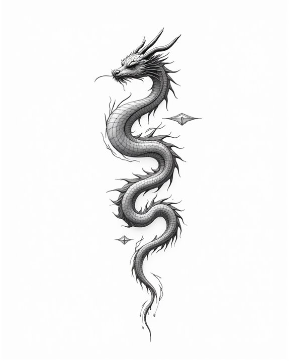 mythical geometric tattoo symbolism