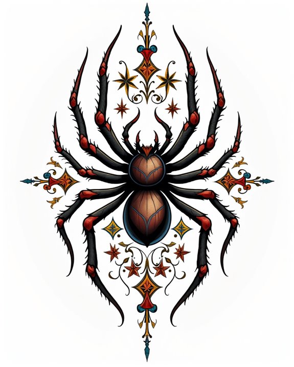 mythical old school spider