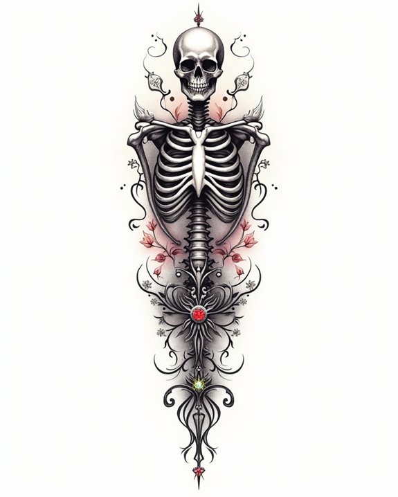 mythical skeleton fantasy art