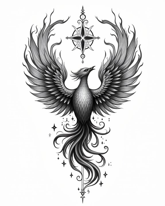 mythical symbols inspire bold ink