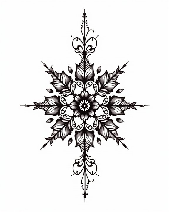 nature inspired harmonious geometric patterns
