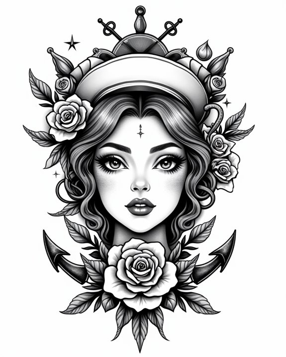 nautical women rebel art