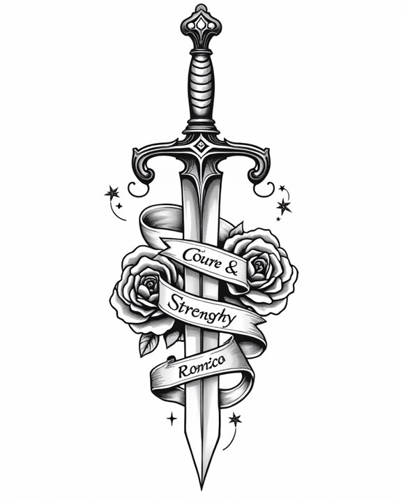 nostalgic maritime dagger design