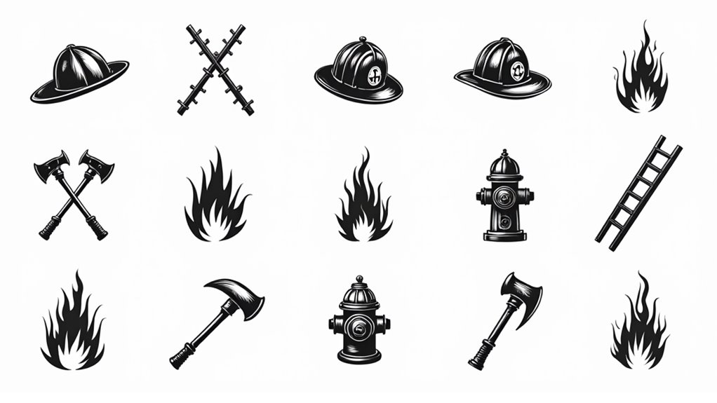 old school firefighter tattoo ideas