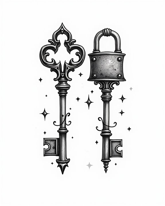 opposing yet harmonious symbols