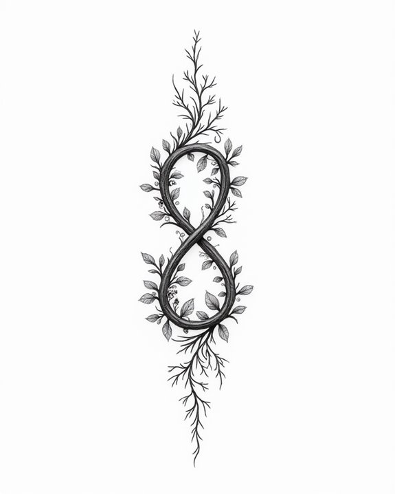 organic foliage infinity designs