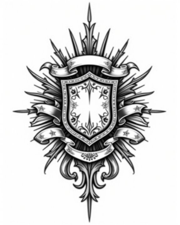 patriotic resilient shield design