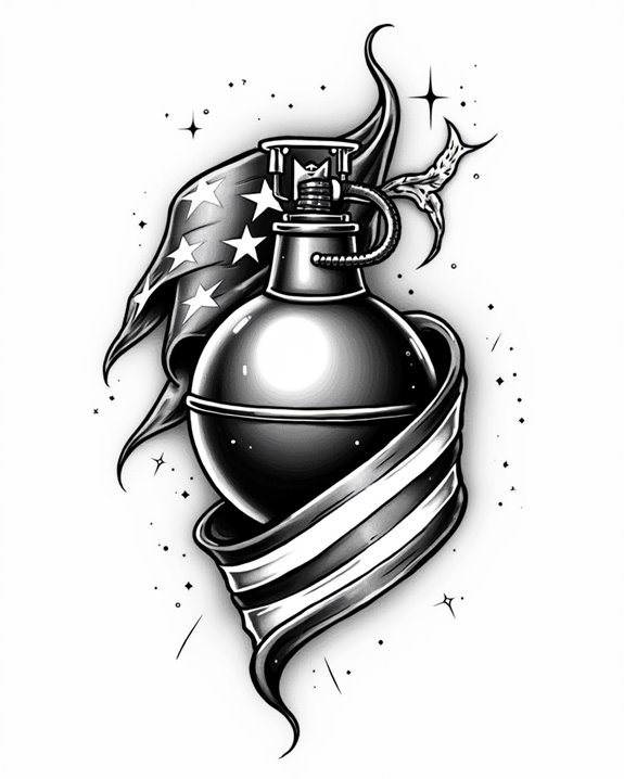 patriotism conflict symbolism reflection