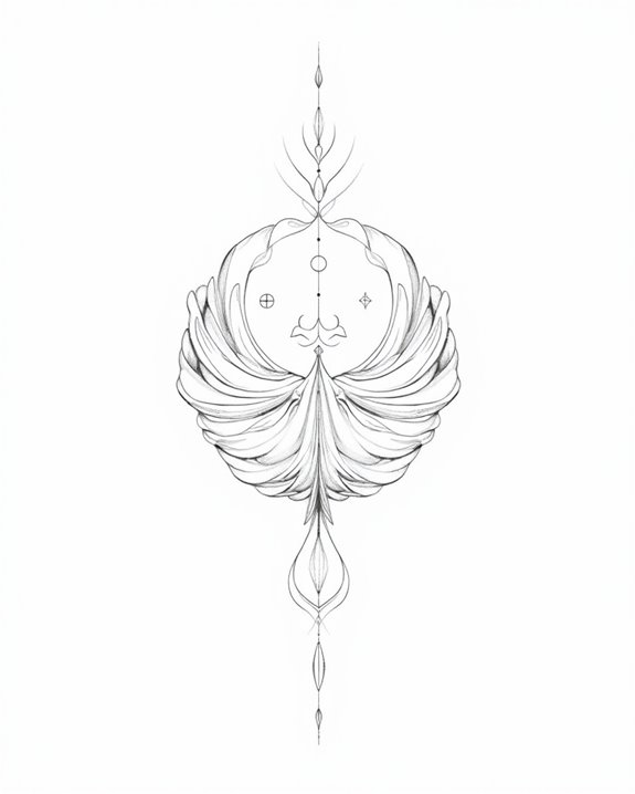 peaceful rhythmic wave design