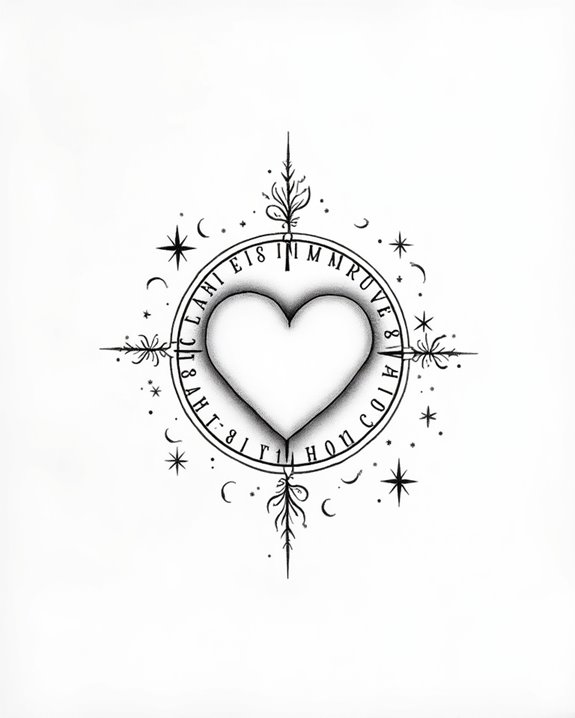 personal birthplace coordinate tattoo