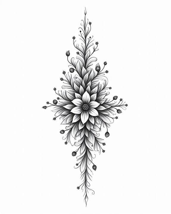 personalized abstract tattoo designs