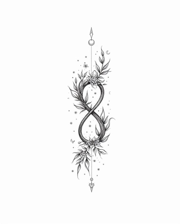 personalized infinity symbol tattoos