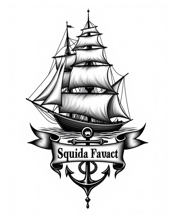 personalized maritime voyage symbolism